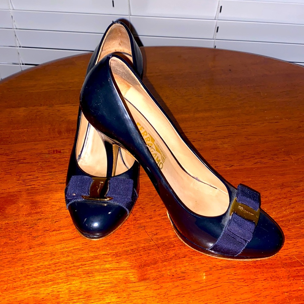 Beautiful shoes by Salvatore Ferragamo.